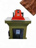 Presse à découper hydraulique à bras oscillant 27T pour la fabrication de chaussures, machine à découper les semelles de chaussures