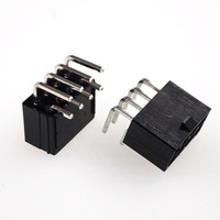 Connecteur rectangulaire mâle coudé à 90 degrés pour carte graphique PCI Express PCIe, 8 broches GPU, 4,2 mm, avec capot de protection