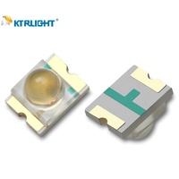 KTRLIGHT LED SMD verte haute luminosité 3224, LED à montage en surface avec lentille en dôme