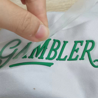 Etiquetas de Silicona 3D Personalizadas de Alta Calidad, Parches de Goma Termoadhesivos con Logotipo Personalizado para Ropa y Sudaderas