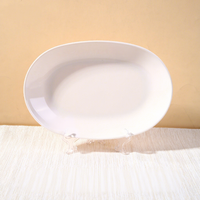 Nouvelles fournitures de table de style chinois, vaisselle facile à nettoyer, assiettes en imitation porcelaine pour la maison
