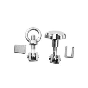 YF 304 Stainless Steel Eye <b>Bolt</b> Set Industrial Grade Socket Head Passivated Finish Fastener For Manhole Reactor Filter - Product Image 2
