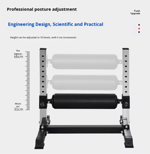 POWERMAN <span class=keywords><strong>FITNESS</strong></span> Support de squat bulgare réglable pour l'entraînement des jambes et des fessiers - Product Image 6