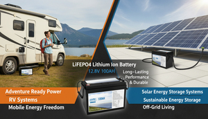 Аккумулятор <span class=keywords><strong>LiFePO4</strong></span> 12.8В 50Ач, твердотельный, 2000 циклов, с литиевым элементом высокой чистоты, для портативных электростанций и активного отдыха - Product Image 4