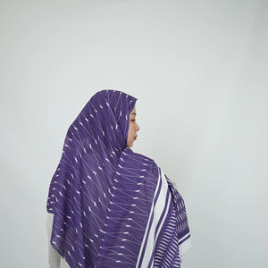 Nouveau Design de haute qualité longue en mousseline de soie Turban imprimé classique arabe numérique musulman Hijab adultes printemps automne saison 70*200CM - Product Image 1