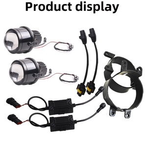 Free Shipping Auto Lamps Lighting System 2.5 Inch Car Led <b>Projector</b> Lens Fog <b>Light</b> Lens for toyota - Product Image 6