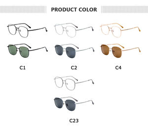 إطارات النظارات المعدنية المرنة فائقة الخفة من سبيكة معدنية مريحة تناسب إطارات للرجال والنساء - Product Image 3