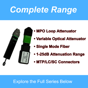 Zifonic MPO vòng lặp biến suy hao 1-25db MTP nối 8/12/24 cổng thiết bị sợi quang dây vá cho trung tâm dữ liệu Viễn Thông - Product Image 2