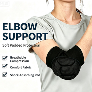 Protezioni Professionali per Gomiti Sportive con Imbottitura in Spugna Antiurto - Product Image 1