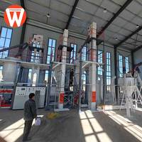 Nouvelle ligne de production de granulés d'aliments pour volailles Strongwin à haute productivité 5T/H avec moteur électrique et machine d'emballage