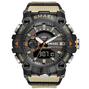 Montres pour hommes SMAEL 8040 <span class=keywords><strong>montre</strong></span>-bracelet résistante à l'eau montres de sport numériques - Product Image 6