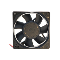 WELLSUNFAN tenang desain ringkas tahan lama 120mm 4 inci hitam DC 12038 kipas aksial tanpa sikat untuk CPU PC casing kabinet mesin las