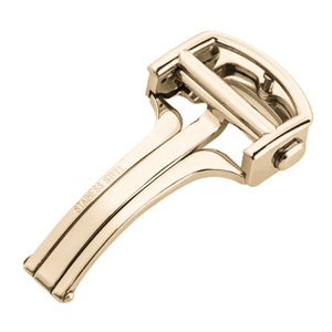 Shiny Rose Gold Black 14mm 16mm 18mm thép không gỉ bướm xem khóa cho Pasha Tank <span class=keywords><strong>Cartier</strong></span> xem triển khai <span class=keywords><strong>Clasp</strong></span> - Product Image 6