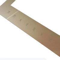 10,1 Zoll Maßgefertigtes Türsprechanlagen-Touchpanel Multi-Touch Hohe Helligkeit Fabrikfertigung