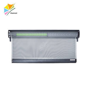 Taille personnalisée <span class=keywords><strong>tissu</strong></span> fenêtres <span class=keywords><strong>extérieur</strong></span> coupe-vent zip écran personnalisation motorisé intelligent zip écran - Product Image 4