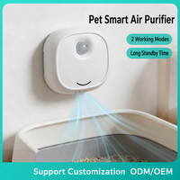 Désodorisant intelligent pour animaux de compagnie en gros, purificateur d'air à ions négatifs, éliminateur d'odeurs pour l'odeur d'urine de chat et de chien, maison, salle de bain, animaux domestiques
