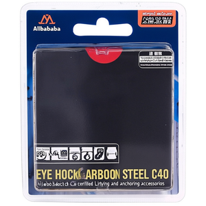 Ttake Eye <b>Hook</b> Carbon Steel C40 With Safety Lock Ce Certified Lifting And Anchoring Accessories - Product Image 2