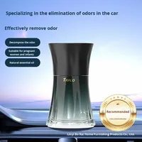 Flacon de parfum pour voiture en verre de 100 ml, diffuseur d'aromathérapie longue durée, désodorisant d'intérieur, logo personnalisable