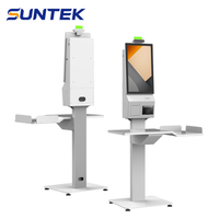 Kiosque de commande et de paiement en libre-service Suntek City pour restaurants, avec support POS, SDK activé, multi-OS, reconnaissance faciale, utilisation intérieure/extérieure