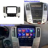 Autoradio Android pour Lexus RX300 RX330 RX400H 2004 -2007 Lecteur multimédia vidéo GPS Navigation Écran tactile DSP