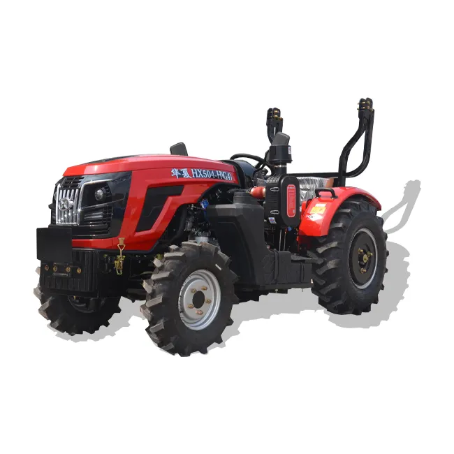 رخيصة الصينية الزراعية الزراعية 4wd 4x4 50hp 55hp 60hp 70 hp 80hp 4wd 4x4 فام PTO جرار زراعي كندا