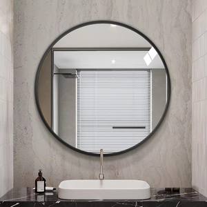 Specchi decorativi di bellezza moderni personalizzati struttura in ferro grande <span class=keywords><strong>specchio</strong></span> rotondo appeso a parete per bagno grande cerchio <span class=keywords><strong>specchio</strong></span> - Product Image 2