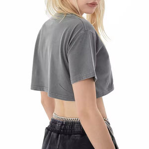 Camiseta Deportiva Corta de Yoga Casual para Mujer, Nuevo Diseño, Estilo Spice Girls, Sexy, para Baile Urbano - Product Image 6