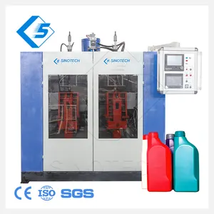 High Quality PP HDPE material Double Station Extrusion Blow Molding machine make plastic products