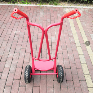 Chariot de manutention manuel HT1830C à 2 roues, cadre en acier, capacité de charge 200 kg, durable pour le déplacement de marchandises et de bagages - Product Image 3
