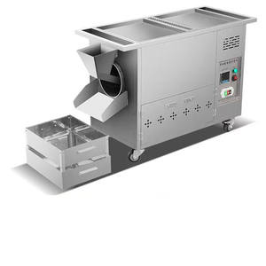 เครื่องคั่วถั่วอัตโนมัติเต็มรูปแบบ สภาพใหม่ ใช้แก๊สหรือไฟฟ้า เครื่องคั่วเมล็ดข้าวโพด ถั่วลิสง และเมล็ดพืชอื่นๆ - Product Image 3