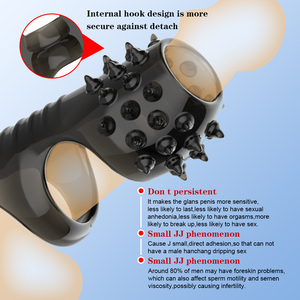 Giocattoli BDSM Riutilizzabili, Anello Penieno per Bondage e Ritardo dell'Eiaculazione, Stimolatore Clitorideo per <span class=keywords><strong>Donne</strong></span>, Prodotti Sessuali - Product Image 4