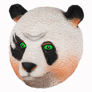 Horreur Animal Panda Visage couvre-chef Cosplay Screaming Demon Effrayant <span class=keywords><strong>masque</strong></span> Halloween Costume Props Halloween hockey <span class=keywords><strong>masque</strong></span> - Product Image 1