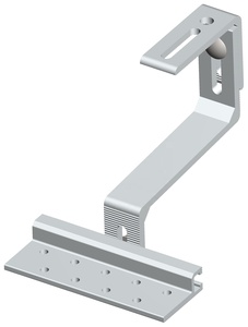 Crochet de toit <span class=keywords><strong>solaire</strong></span> réglable en alliage d'aluminium anodisé, compatible avec les toits en tuiles et en asphalte |   <span class=keywords><strong>Panneau</strong></span> d'art - Product Image 3