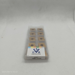 Ban Đầu Cnmg120408 CNC Cắt Chèn Cvd Tráng Carbide Chuyển Công Cụ Cho Máy Tiện Jc651 Máy OEM Hỗ Trợ - Product Image 1