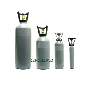 Cylindre en acier pour gaz co2, pièces détachées, 2kg/3kg/4kg/5kg/6kg/7.5kg/10kg