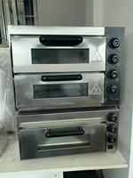 Nouveau four électrique à double pont pour four à pizza à gâteau et pain de boulangerie avec équipement de cuisson automatique en pierre en vente
