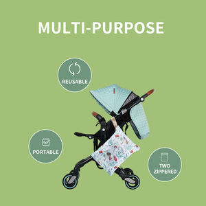 <span class=keywords><strong>Maillot</strong></span> de <span class=keywords><strong>bain</strong></span> personnalisé à double poche Sac de plage séparé humide et sec Sac de rangement de voyage pour couches en polyester imperméable à l'eau - Product Image 5