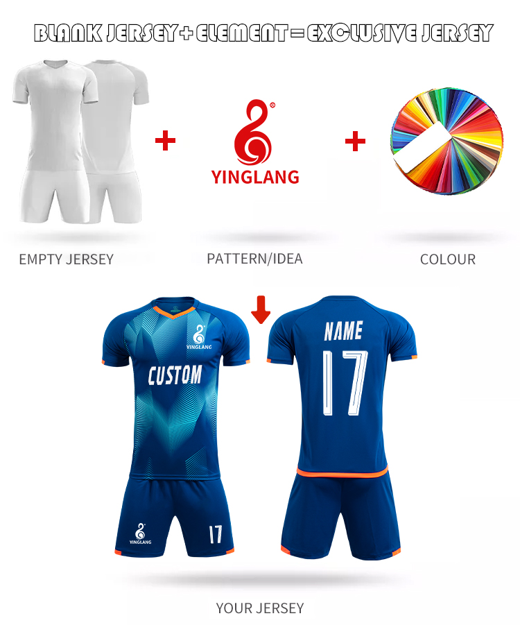 Divise da calcio completamente personalizzate