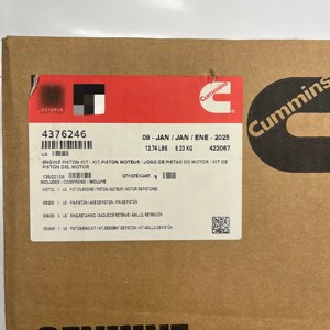 Комплект поршневых колец для Cummins, высокопроизводительные детали для машинного оборудования, комплект поршневых двигателей 4376246 - Product Image 3
