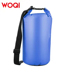 WOQI Wholesale Customized Outdoor Ocean Bag 5L 10L 15L 20L 30L 50L Floating Boat Fishing and Swimming Waterproof Dry Bag