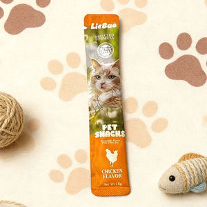 Alimento Húmedo Orgánico para Gatos de 15g, Delicioso Sabor a Pollo y Carne, Alto en Proteínas, Certificado Seguro para Mascotas, Incluye Premios para Perros, Snacks Fabricados - Product Image 5