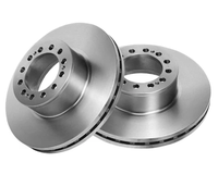 Disco de Freno Ranurado y Perforado Delantero de Alta Calidad para Camiones, Rotor 9604210312 CBR2410 para Kit de Conversión de Frenos de Camión Mercedes-Benz