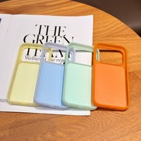 Coque de téléphone antichoc en silicone souple couleur bonbon pour iPhone 18 17 16 Pro Max 15 Funda
