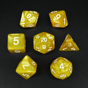 Venta al por mayor <span class=keywords><strong>de</strong></span> fábrica: Juego <span class=keywords><strong>de</strong></span> dados poliédricos <span class=keywords><strong>de</strong></span> un solo color con patrón <span class=keywords><strong>de</strong></span> mármol, dados acrílicos para juegos <span class=keywords><strong>de</strong></span> rol <span class=keywords><strong>DND</strong></span> y juegos <span class=keywords><strong>de</strong></span> mesa. - Product Image 4