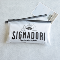 Sac d'emballage en plastique transparent personnalisé pour vêtements, sac à fermeture éclair givré avec logo, sac à fermeture éclair