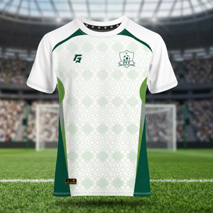 Ensemble Maillot et Short PFF 2025 Extérieur Anti-Transpiration Imprimé par Sublimation en Polyester Respirant Blanc Taille XL pour Tenue Sportive Estivale - Product Image 3
