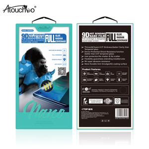 Atouchbo 9D Uốn Nóng Đầy Đủ Bìa Matte PET Phim Đối Với <span class=keywords><strong>Samsung</strong></span> Galaxy Lưu Ý 10 8 9 S10 S9 S8 Cộng Với <span class=keywords><strong>S7</strong></span> S6 Cạnh Bảo Vệ Màn Hình - Product Image 2
