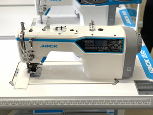 Nuova Macchina da Cucire Industriale Jack 5559 Automatica a Punto Annodato Singolo con Tagliafilo e Tagliabordi - Product Image 6