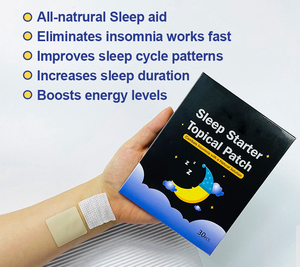 Kekuatan ekstra Melatonin Valerian tempelan tidur asli yang ramah di kulit untuk dewasa - Product Image 3