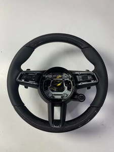 Funda de Volante Deportiva de Cuero y Fibra de Carbono PU Cosida a Mano para Serie 3 M4 X3 X6-E82/E87/E88/E90/ECM/E91/M3/E92/E93 - Product Image 2